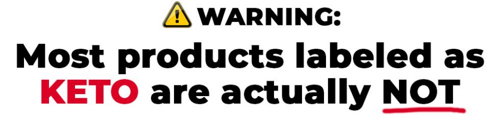 Is it really KETO? - Download this FREE guide - Completely Keto Shop